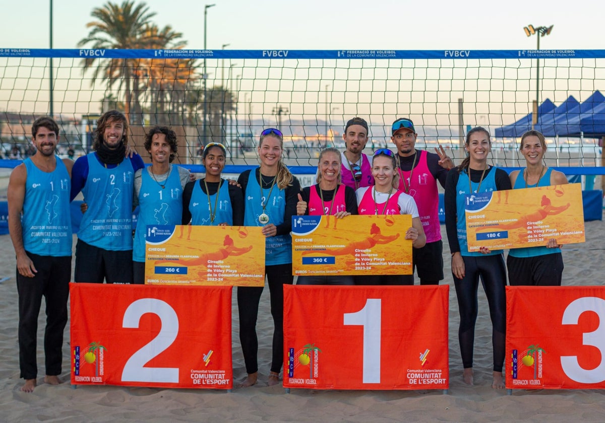 Voleibol Valencia La Malvarrosa Vibra Con El Circuito De Invierno De